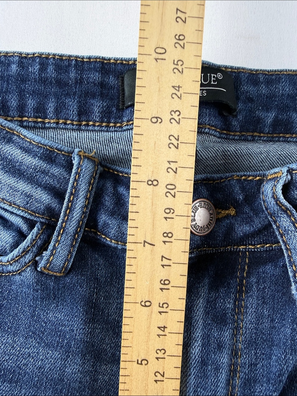 Judy Blue Skinny Jeans Stretch Denim Women's Size 27 Like New - Picture 3 of 9